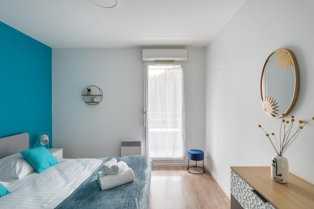 Bahibe - Balcon Et Parking Au Calme Proche Gare Apartment Rennes Exterior photo