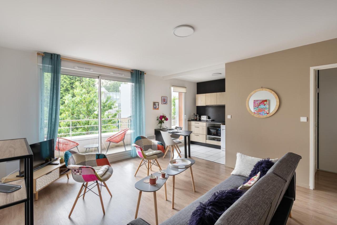 Bahibe - Balcon Et Parking Au Calme Proche Gare Apartment Rennes Exterior photo
